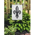 thumbnail image 2 of KDAGR Antique Fleurs De Lis Symbol Badge Classic Contour Elegance Emblem Garden Flag Decorative Flag House Banner 28x40 inch, 2 of 2