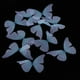 thumbnail image 1 of 10 Uds. Joyería de Mariposa para Mujer, Banda para el cabellero, Pendiente, , Cadena, Decoración Artesanal azul morado Yinane linda decoración para el cabello con aretes, 1 of 8