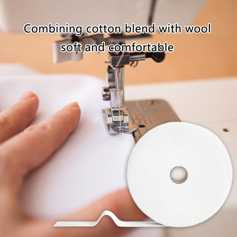 Zecic 2Pcs Needle-Punched Cotton Batting for Jellied Roll Rug Quilts Rug Upholstery