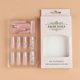 thumbnail image 3 of 24 Pcs Long Press on Nails White French Tip Fake Nails with Butterfly Rhinestones Design thick False Nails long Glue on Nails Medium Coffin Nail Charm, 3 of 5