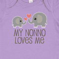 thumbnail image 4 of Inktastic My Nonno Loves Me Grandson Boys or Girls Baby Bodysuit, 4 of 5