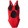 thumbnail image 2 of Speedo Girl s Swimsuit One Piece ProLT Super Pro Solid Youth Speedo Red 20, 2 of 2