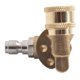thumbnail image 2 of KDJ Pressure Washer Pivoting Coupler, 1/4” Quick Connect Gutter Cleaner Attachment, 120 Degree with 5 Angles for Power Washer Spray Nozzle, 2 of 9