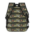 thumbnail image 4 of Easygdp Largemouth Bass Fish Mochila Ergonómica Versátil para Laptop - Múltiples Bolsillos, Correas Ajustables, Unisex para Escuela, Viajes y Actividades al Aire Libre-One Size, 4 of 5
