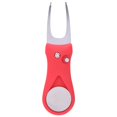 thumbnail image 3 of Herramienta De Reparación De Chuletas De Acero Inoxidable 304, 1 Uds. Herramienta De Chuletas De Resorte De Golf De 37g, Para Entrenamiento De Golfistas Que Practican Palos De YLSHRF Rojo, 3 of 8