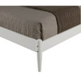 thumbnail image 4 of Camaflexi Mid Century Platform Bed Wood Panel Bed Frame with Headboard, King, Scandinavian Oak, 4 of 10
