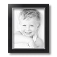 thumbnail image 2 of ArtToFrames 8" x 10" Black Velvet with Silver - 1.25 Picture Frame, 8x10 inch Black MDF Poster Frame (WOM-4691), 2 of 8