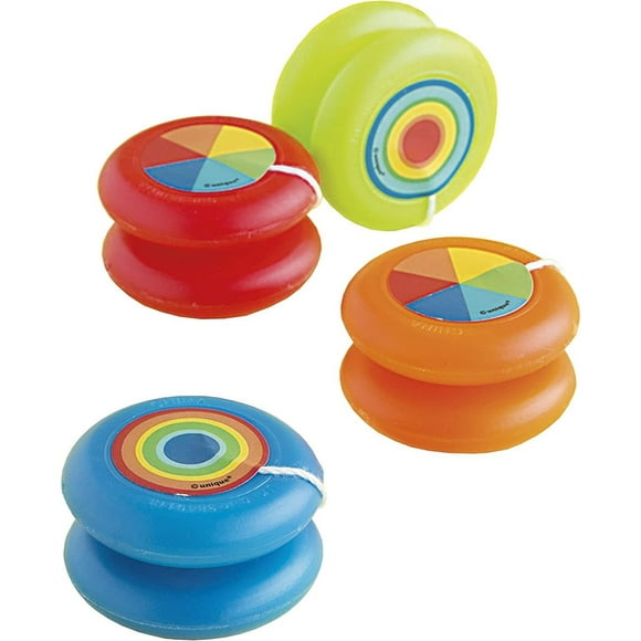 Unique Yo-Yo en Plastique de Fête (Pack de 4)