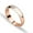 4mm Rose, variant on 4mm Stainless Steel Wedding Band Ring for Women or Men Ginger Lyne Collection
