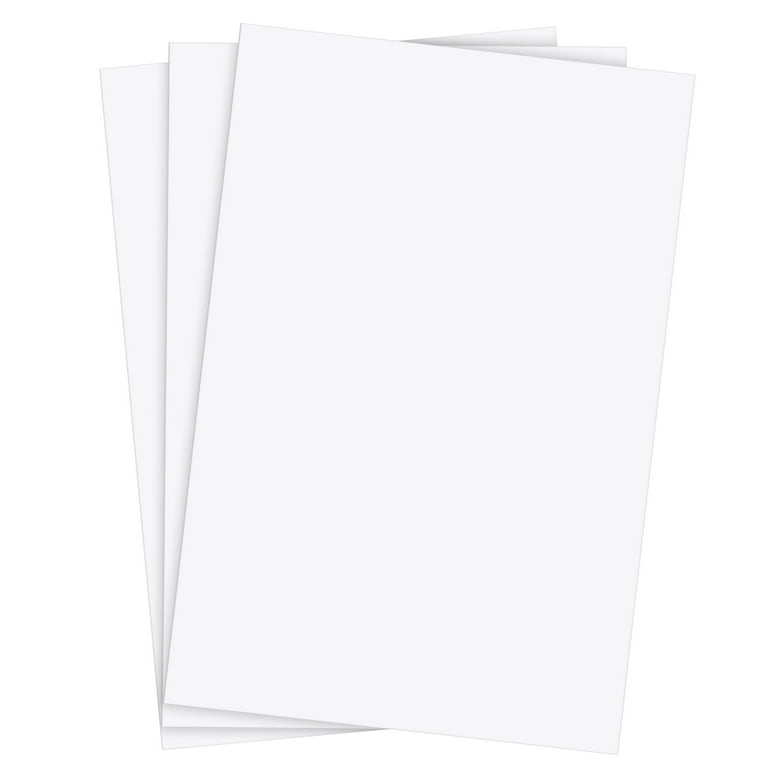 Smanzu 50 Pack 4x6 White Cardstock Paper Blank Thick Heavyweight 92lb Card  Stock for Making Index Cards, Invitations cards, Postcards