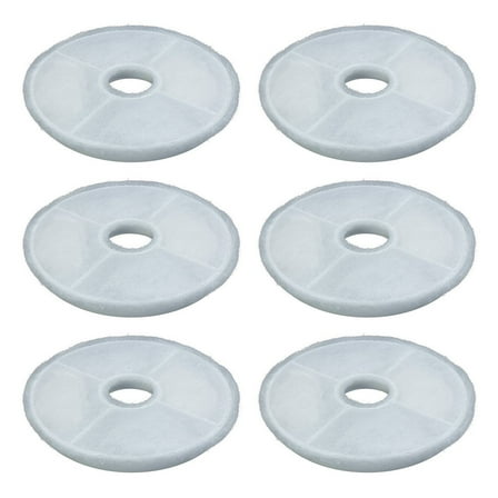Filters for Catit Design Senses Fountains and Catit Flower Fountains, 6 Count