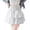 White, variant on Ediodpoh Tutu Skirt Women's A Line Pleated Skirt with Built in Shorts High Waist Flowy Midi Skirt for Summer Daily Wear Skirts for Women White L