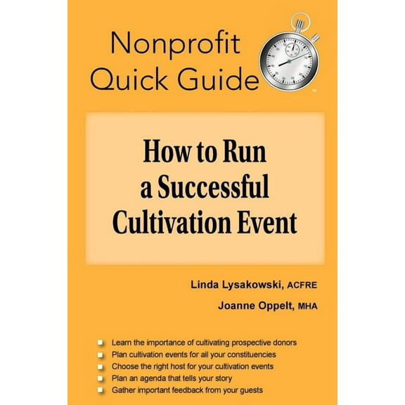 How to Run a Successful Cultivation Event, (Paperback)