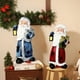 thumbnail image 2 of Nuevo adorno de Papá Noel con luz de noche pequeña, artesanía de resina, decoración creativa para el escritorio del hogar, regalo, 2 of 5