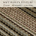 thumbnail image 4 of SIXHOME 18"x30" Bathroom Rug Non-Slip Absorbent Bath Mat Quick Dry Thin Soft Woven Boho Floor Mat Durable Textured Look Brown, 4 of 8