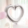 Globos huecos grandes de 33 pulgadas para decoración de fiestas de cumpleaños y San Valentín. Accesorios de fotografía. Superficies brillantes. Se pueden conectar en serie.