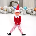 thumbnail image 3 of Elfo navideño que se porta mal, juguete de peluche novedoso, elfo travieso y flexible en el estante, muñeco de elfos navideños, regalo para niños, 3 of 5
