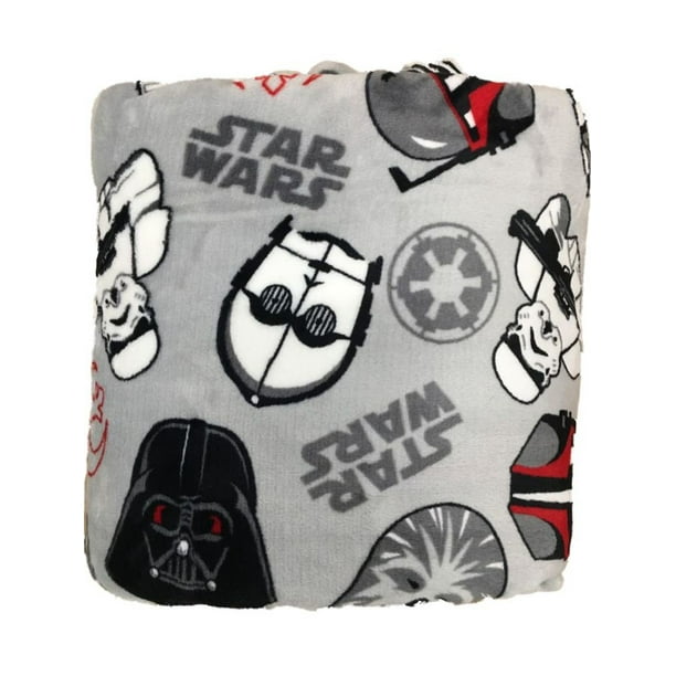 The Big One Plush Soft Star Wars Characters Oversized Microplush Throw Blanket Walmart Com Walmart Com