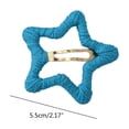 thumbnail image 5 of SIEYIO Y2k Hollow Star Shaped Hairpins Cute Hair Clips Fashion Hairpins Hair Accessory, 5 of 20