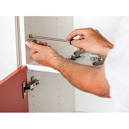 Bmatwk 20PCS Soft Close Kitchen Cabinet Door Hinges Hydraulic Slow Shut ...