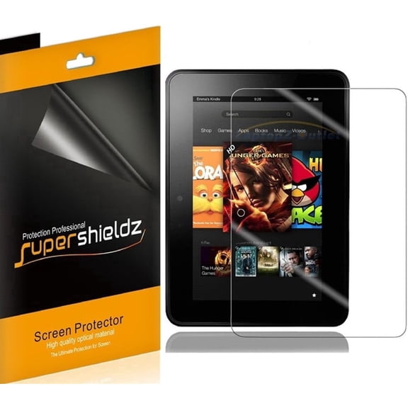 Supershieldz Designed for Kindle Fire HD 7 inch (2012 1st Generation only) Anti-Glare (Matte) Screen Protector (3 Pack)