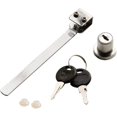 thumbnail image 3 of Cerradura y llave de puerta de vidrio para vitrina deslizante, terrario para reptiles, de alta calidad, alicates, cerradura de seguridad, 2 uds., 3 of 4