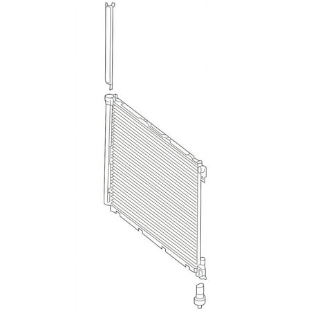 Genuine OE Mercedes-Benz A/C Condenser - 099-500-21-54