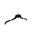 thumbnail image 2 of Recycled Plastic with Notches Shirt Hangers 17 Inch Black 25 Pack, 2 of 7