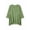 Green, variant on Women's V Neck Blouse Three Quarter Sleeve Casual Loose Fit Top Solid Color Cotton Linen Blend Asymmetric Hem Layered Casual Shirt A Line Tunic Tops for Women Daily Wear S-2XL