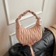 thumbnail image 2 of Bolso de mano plisado de alta gama, nuevo modelo 2025, de estilo extranjero, versátil, de estilo pequeño y bandolera., 2 of 5