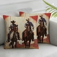 thumbnail image 3 of nygtbtfer Throw Pillow Cover Wild of on Wooden Sign ern Square Decorative Throw Pillow Cushion Case for Home Couch Bed Sofa Car Pillowcase White, 3 of 7