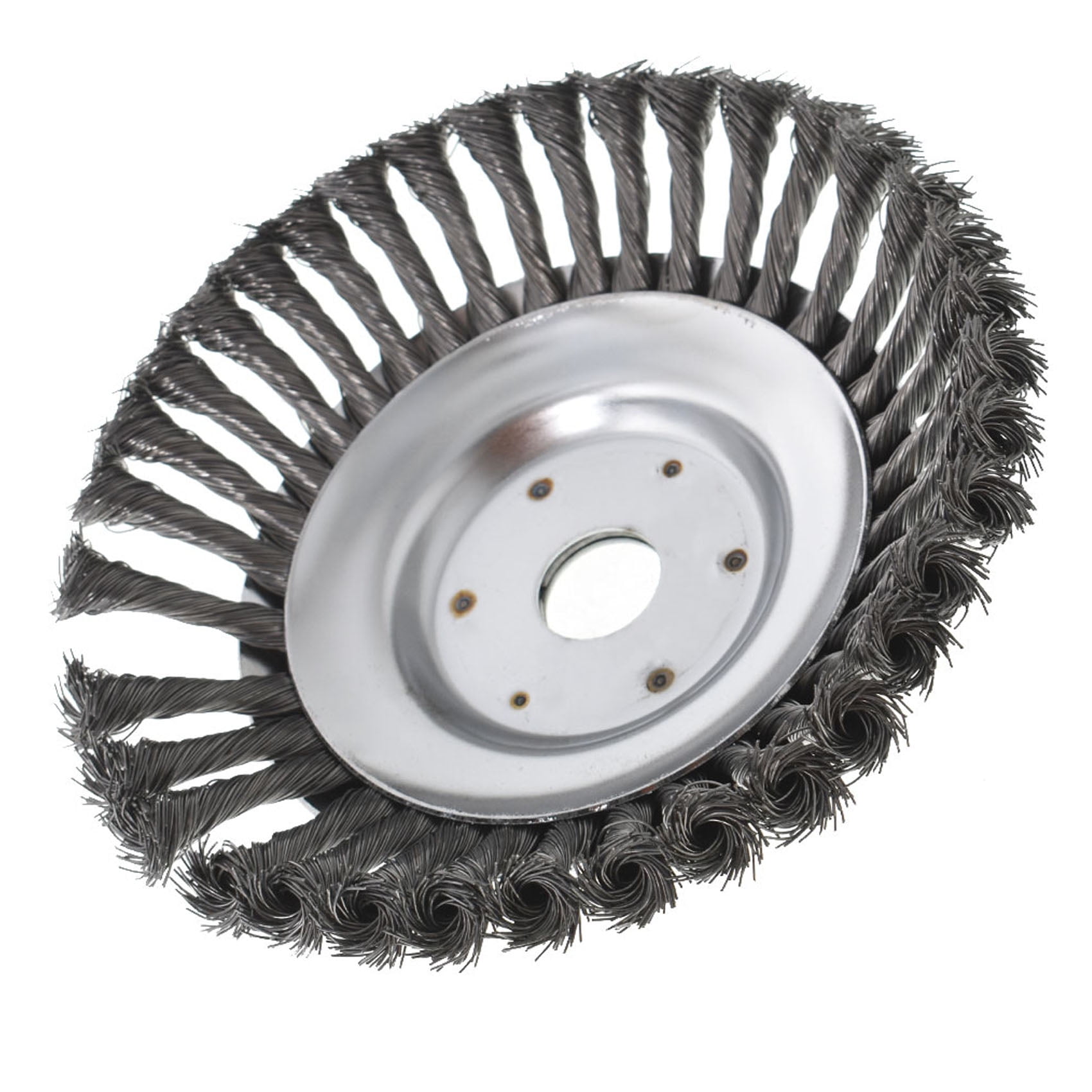 findmall 8 Inch Steel Wire Brush Grass Trimmer Head Replacement Garden