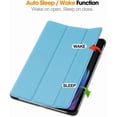 thumbnail image 4 of Hard PU Case for Xiaomi Pad 7/7 Pro 11.2", Magnetic Stand, Auto Sleep/Wake，sky blue, 4 of 7