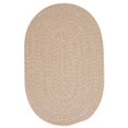 thumbnail image 1 of Colonial Mills TE99R024X132 2 x 11 ft. Tremont Braided Rug, Oatmeal, 1 of 1