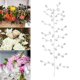 thumbnail image 4 of Cadena de de cristal acrílico de 30cm, accesorios para fotografía, de flores, artesanía DIY romántica para Festival, Navidad, Baby Shower, 15 sucursales BLESIY Cadena de cuentas, 4 of 8