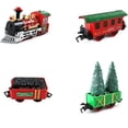thumbnail image 5 of Classic Christmas Train Set Toy With Lights And Sounds,electric Railway Train Toy Battery Operated Christmas Train Track Toy Set Christmas Gifts For K, 5 of 5