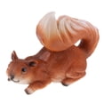 thumbnail image 4 of 1 Unid Decoraciones De La Ardilla De Resina Marrón Para El Jardín Casero Yard23x10x15cm Sunnimix Squirrel Sculpture Statue Césped, 4 of 8