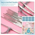 thumbnail image 4 of Wiher Complete Crochet Kit for Beginners,130 Pcs Crochet Kit Including Crochet Yarn, Ergonomic Crochet Hooks, and Crochet Accessories in Hangable Storage Bag, 4 of 8