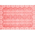 thumbnail image 1 of Ahgly Company Indoor Rectangle Abstract Red Modern Area Rugs, 2' x 5', 1 of 4