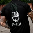 thumbnail image 3 of Combat Iron Juicy Af Pineapple Men's T-Shirt S / Black, 3 of 4