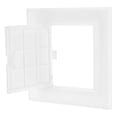 thumbnail image 1 of Uxcell 1-Pack Panel de Acceso para Paneles de Yeso, 3.7x3.7" Cubierta de Agujeros de Pared de Plástico [Blanco, Cuadrado], 1 of 7