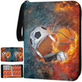 thumbnail image 1 of Carpeta para tarjetas deportivas YDEPLVEO con 900 bolsillos y cierre de cremallera, 1 of 6