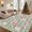 Rice color, variant on CAROMIO 2x6 Christmas Nutcracker Runner Rug, Machine Washable Non-Slip Low Pile Toy Soldier Print Kitchen Runner for Hallway, Entryway, Front Door, Red