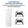 thumbnail image 5 of 40000+ 4K HDMI TV Video Game Stick Retro Gaming Console with 2 Wireless Controller, 5 of 5