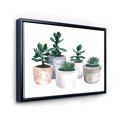 thumbnail image 3 of Designart 'Succulent and Cactus House Plants VI' Farmhouse Framed Canvas Wall Art Print, 3 of 5