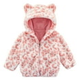thumbnail image 7 of GYRATEDREAM Toddler Girls Boys Fleece Hoody Jacket Zip Up Teddy Coat Warm Winter Outwear 2-7T, 7 of 7