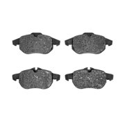 KarParts360 For Chevy Vectra 2003 04 05 06 07 2008 Disc Brake Pads | Low Metallic Friction | Electronic Pad Wear Sensor | 71.6mm/2.82in Inner Height | 155.2mm/6.11in Inner Width | 71.6mm Outer Height