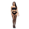 thumbnail image 3 of acuever Women Stockings Vintage Dot Print Thin Mesh Stockings for Women Pantyhose, 3 of 6