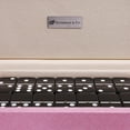 thumbnail image 7 of Silverman & Co. Double 6 Large Black Domino Set - Pink Case, 7 of 7