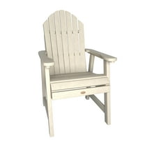 Highwood Hamilton Adirondack Deck Chair - Dining Height, Outdoor, Eco-friendly, Synthetic Wood